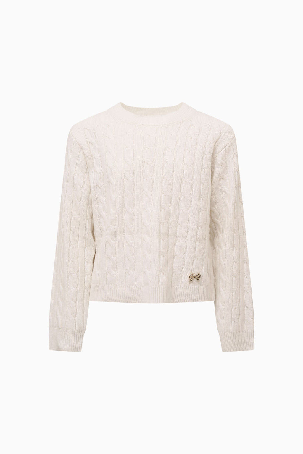 Little Girls Sallie Cable Knit Pullover