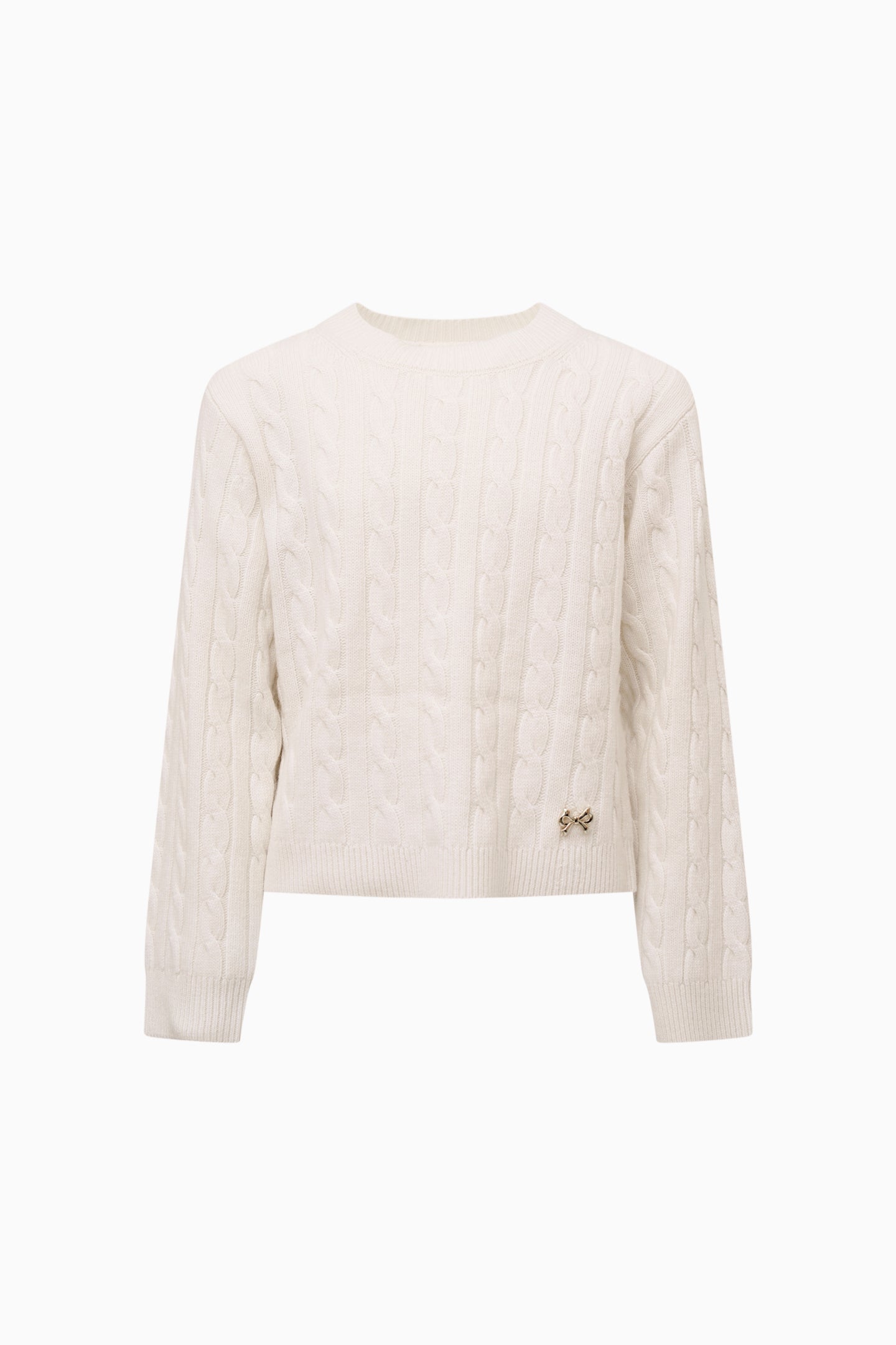 Little Girls Sallie Cable Knit Pullover