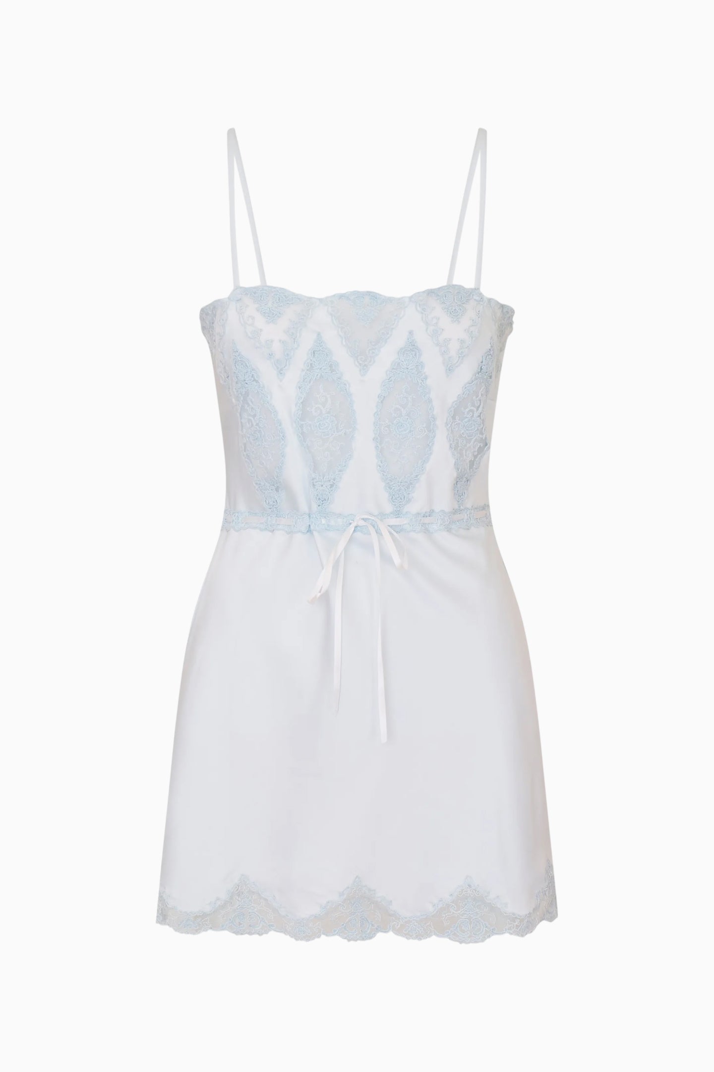 Sanna Lace-Detailed Mini Slip Dress