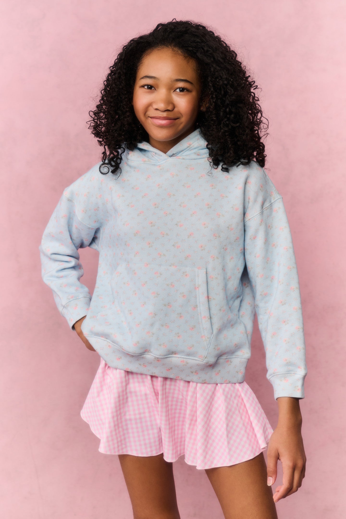 Tween Floral Nacova Hoodie