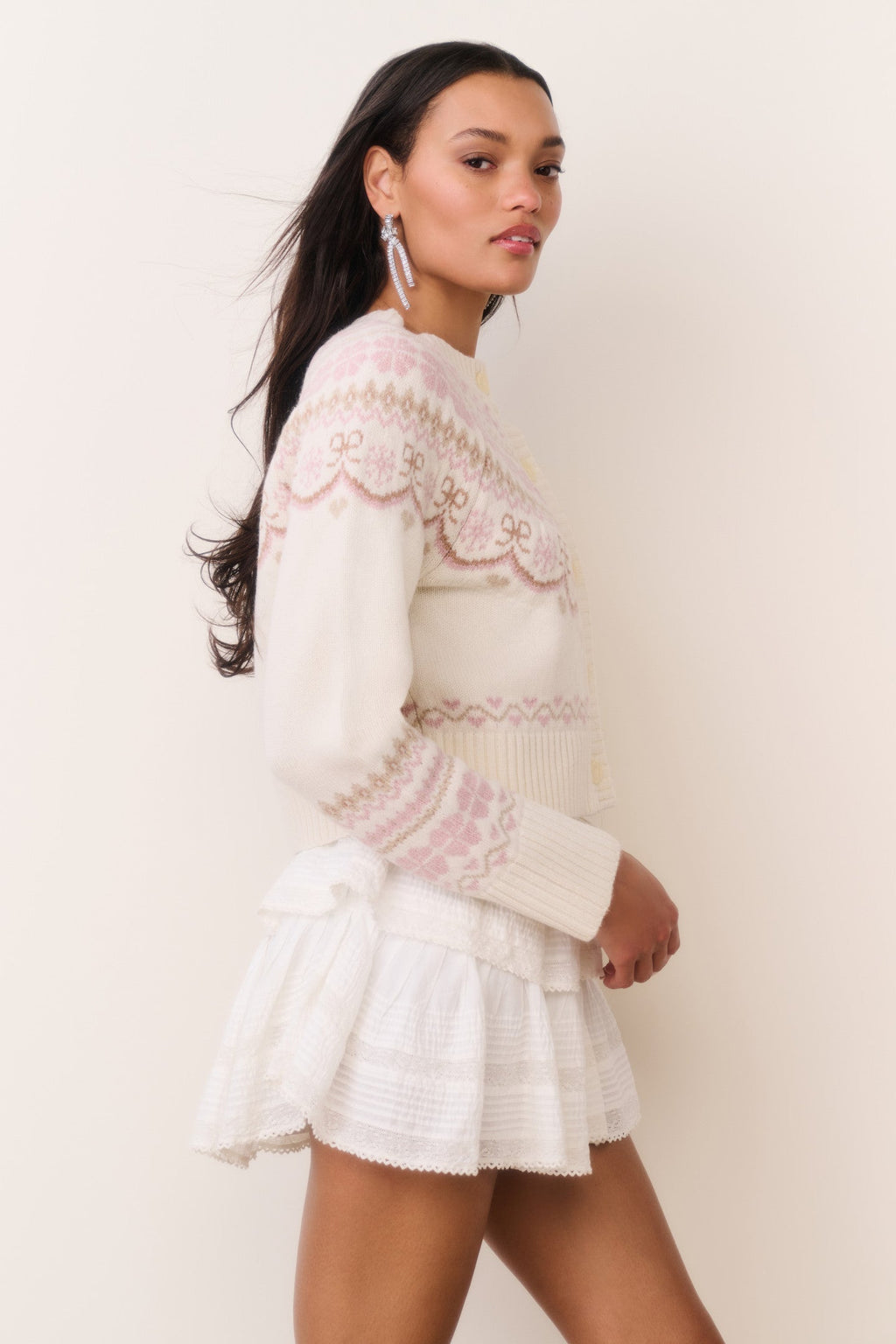 Shantae Wool Fair Isle Cardigan