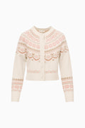 Shantae Wool Fair Isle Cardigan
