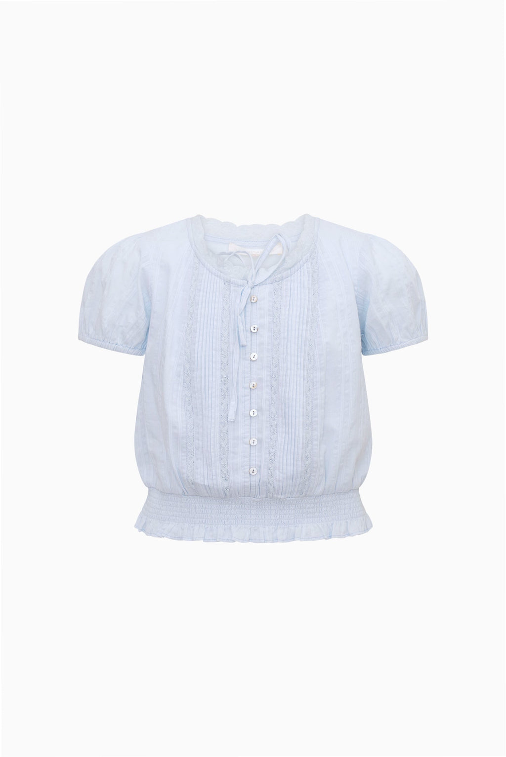 Little Girls Shoreline Cotton Top