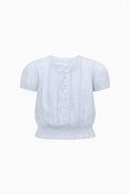 Little Girls Shoreline Cotton Top