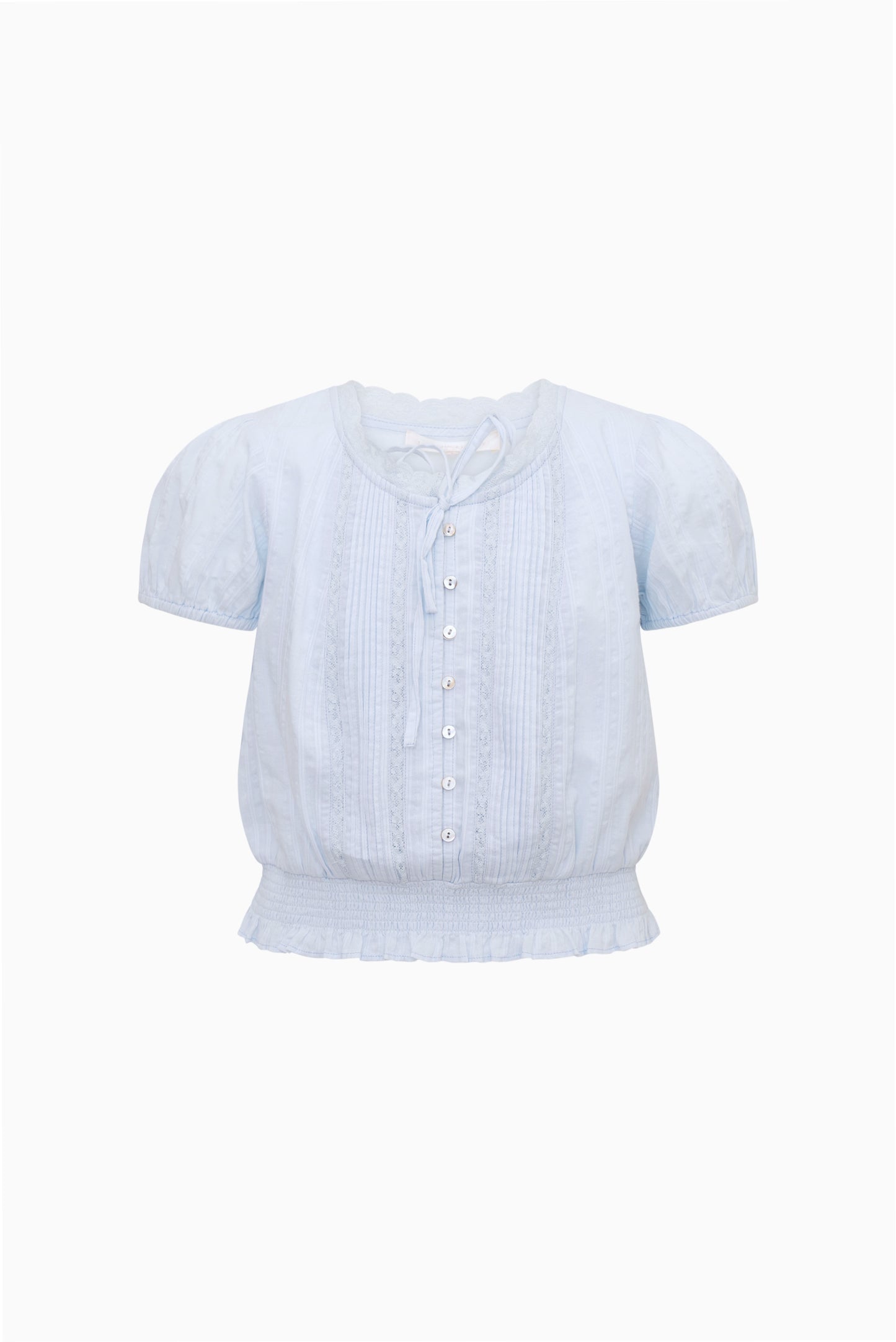 Little Girls Shoreline Cotton Top