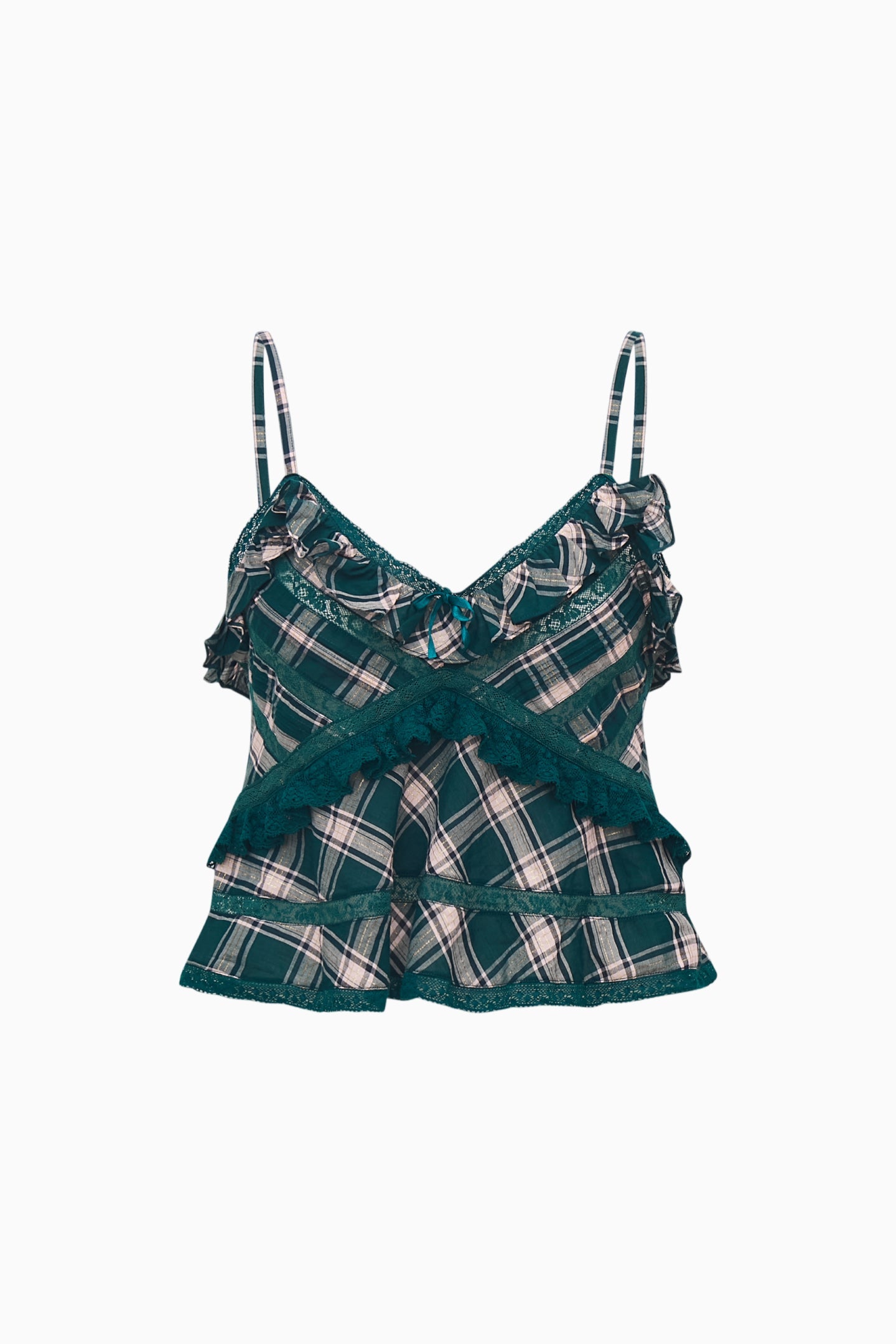 Sormina Tartan Cotton Top