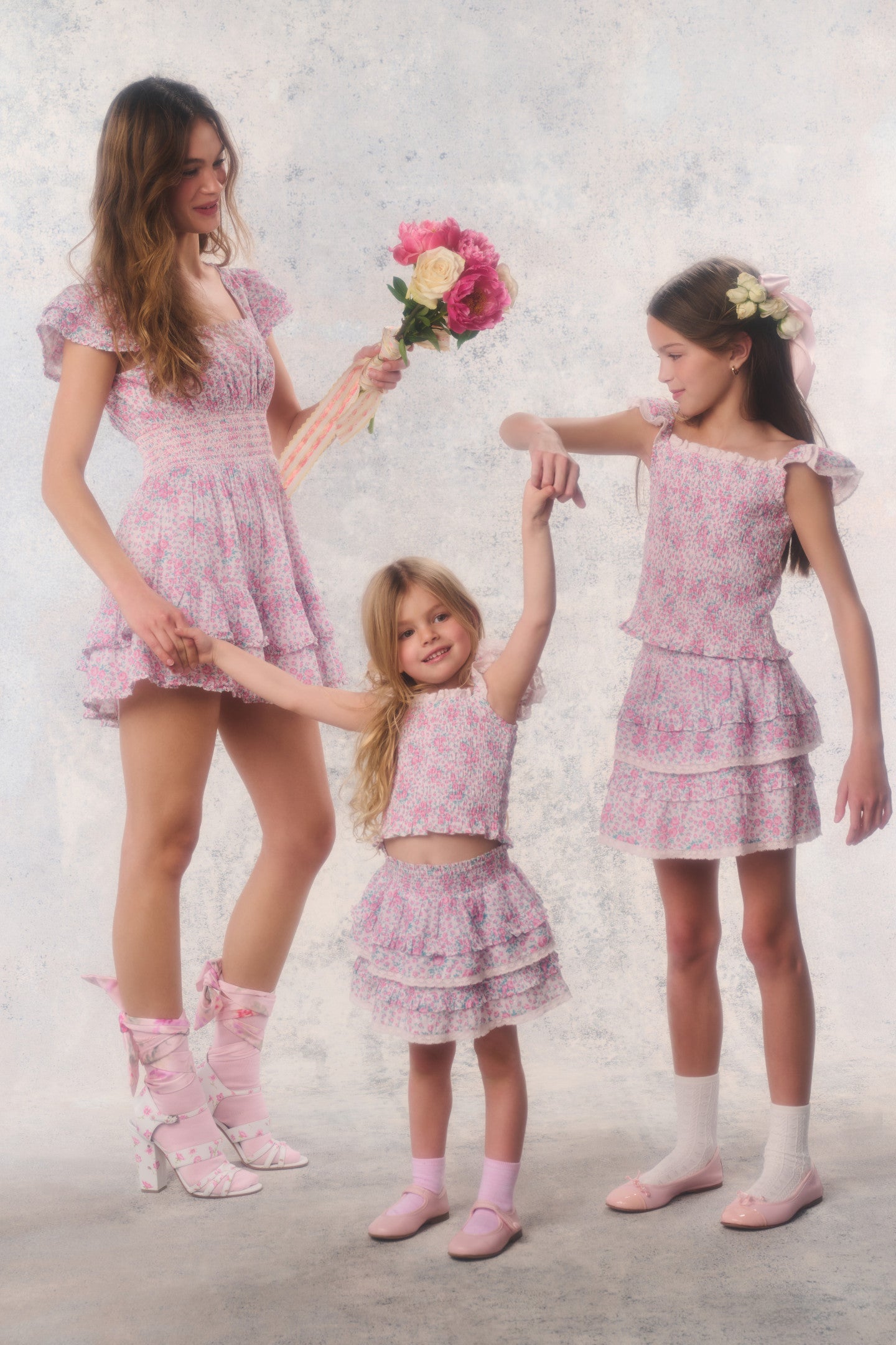 Little Girls Re-Edition Billie Floral Skirt