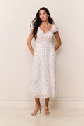 Suvi Floral Cotton Midi Dress