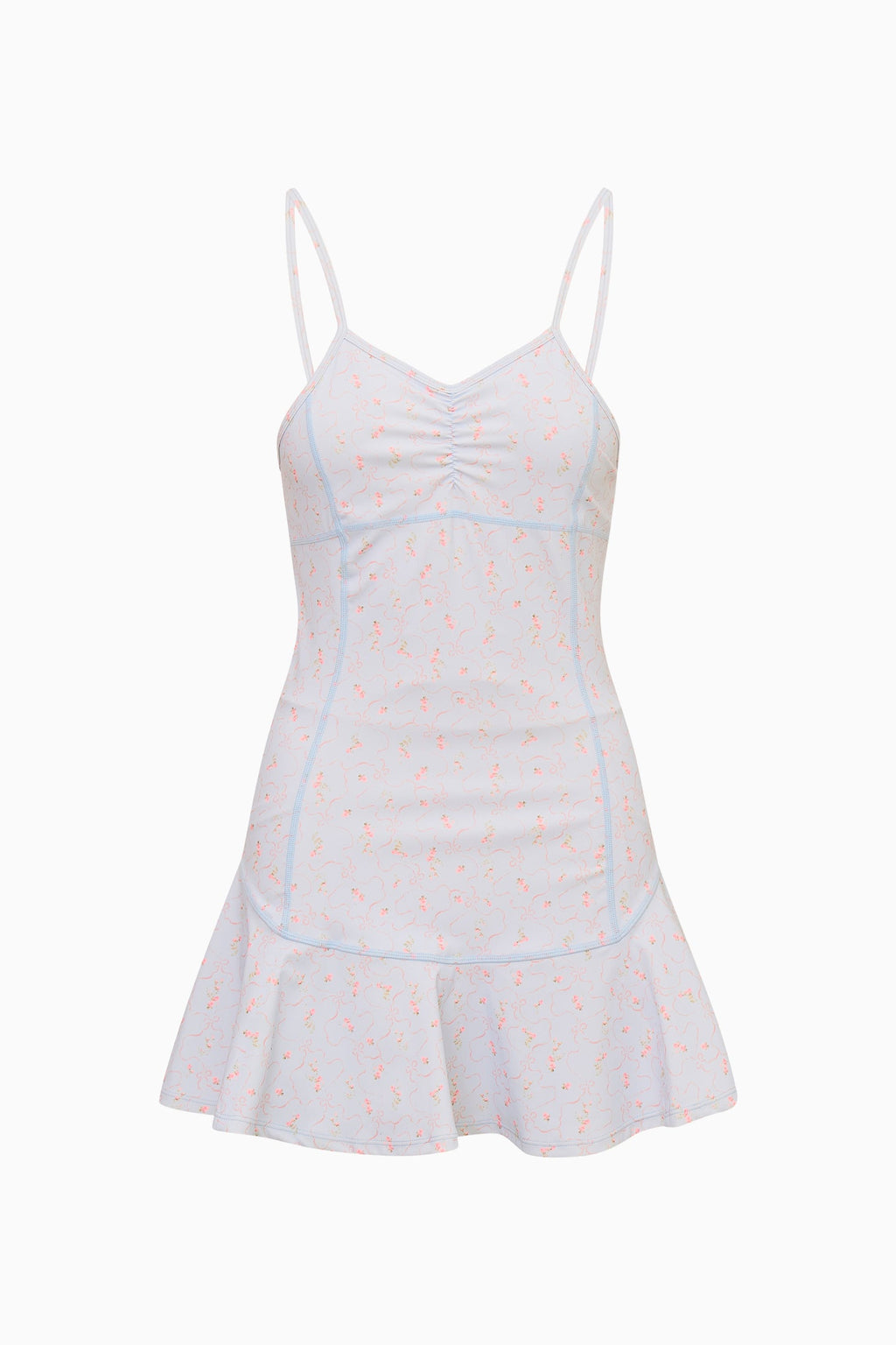 Sylvie Blue Floral Active Dress