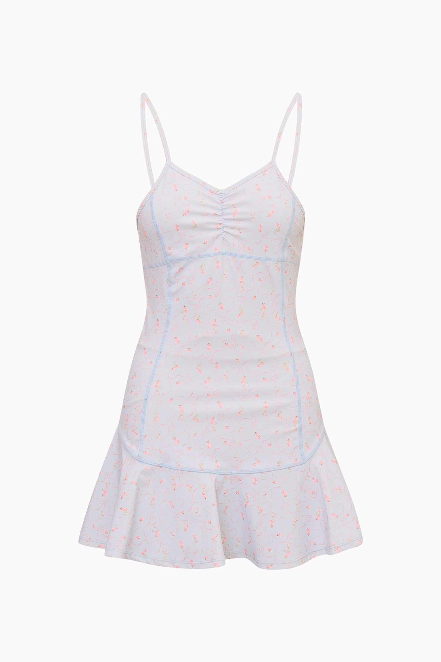 Sylvie Blue Floral Active Dress