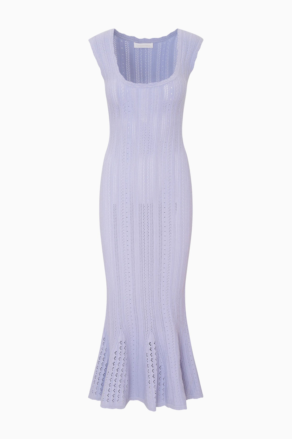 Tayleen Stretch Pointelle Midi Dress