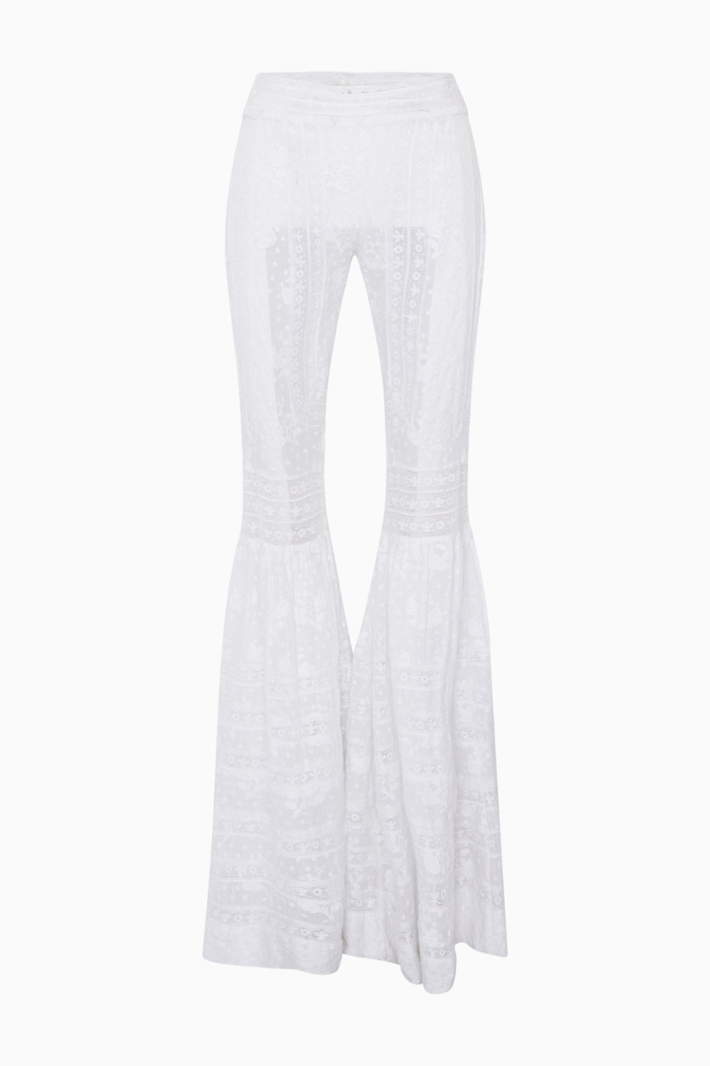 Tevla Cotton Victorian Bell Bottom Pant