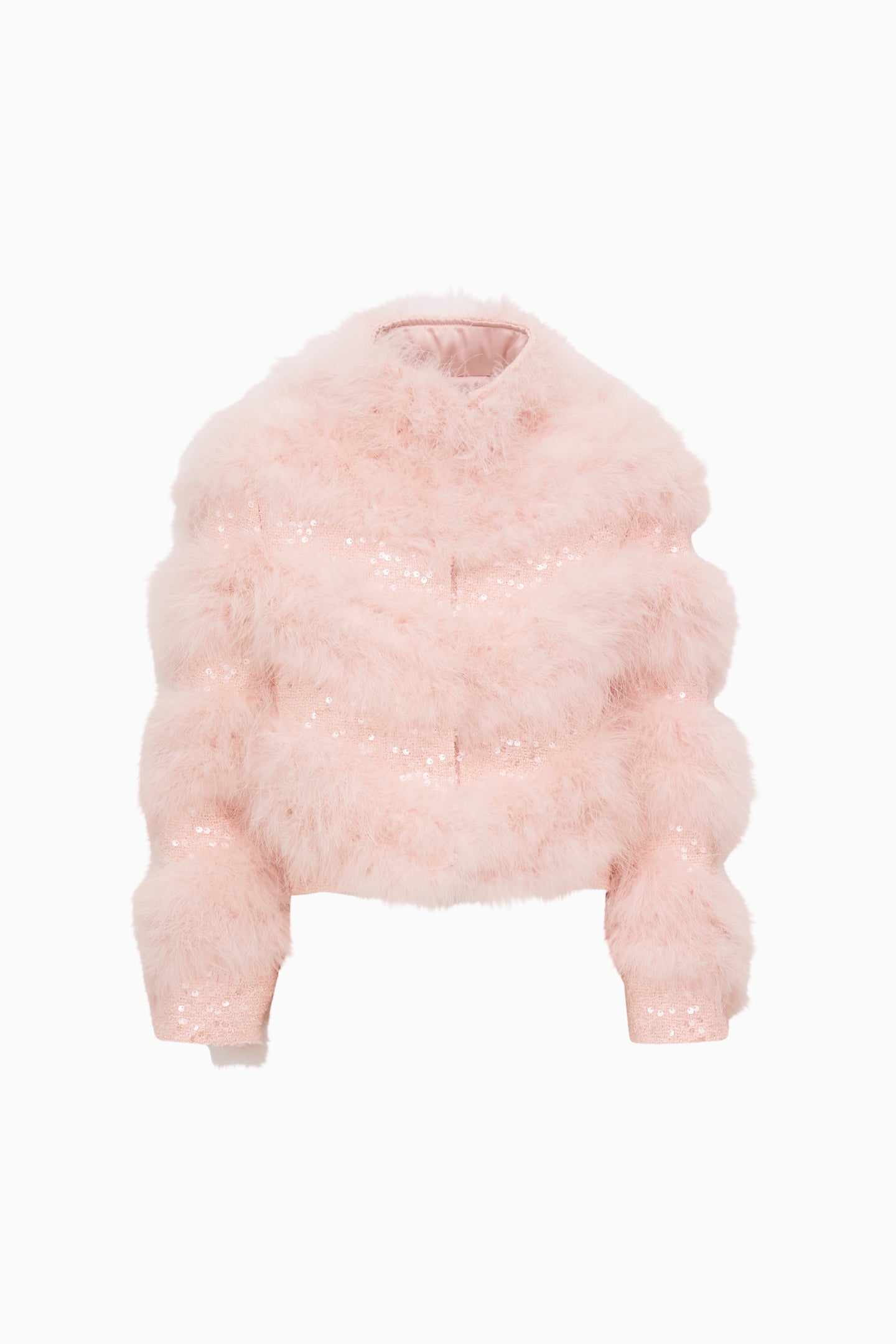 Tween Trislyn Feather Sequin Jacket