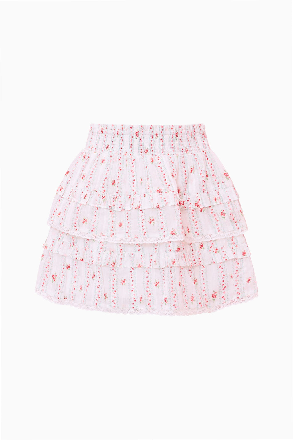 Tween Cherry Stripe Billie Skirt