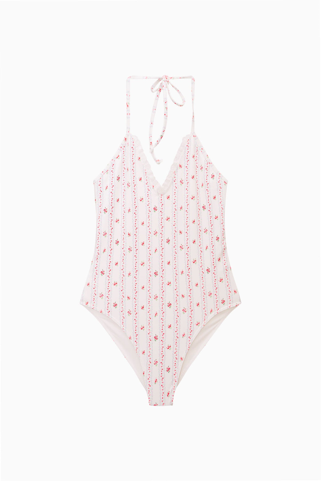 Tween Cherry Stripe Liorra Swimsuit