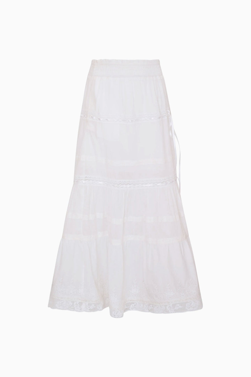 Tween Cotton Tiered Sampaio Maxi Skirt