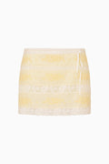 Valerian Cotton Victorian Mini Skirt
