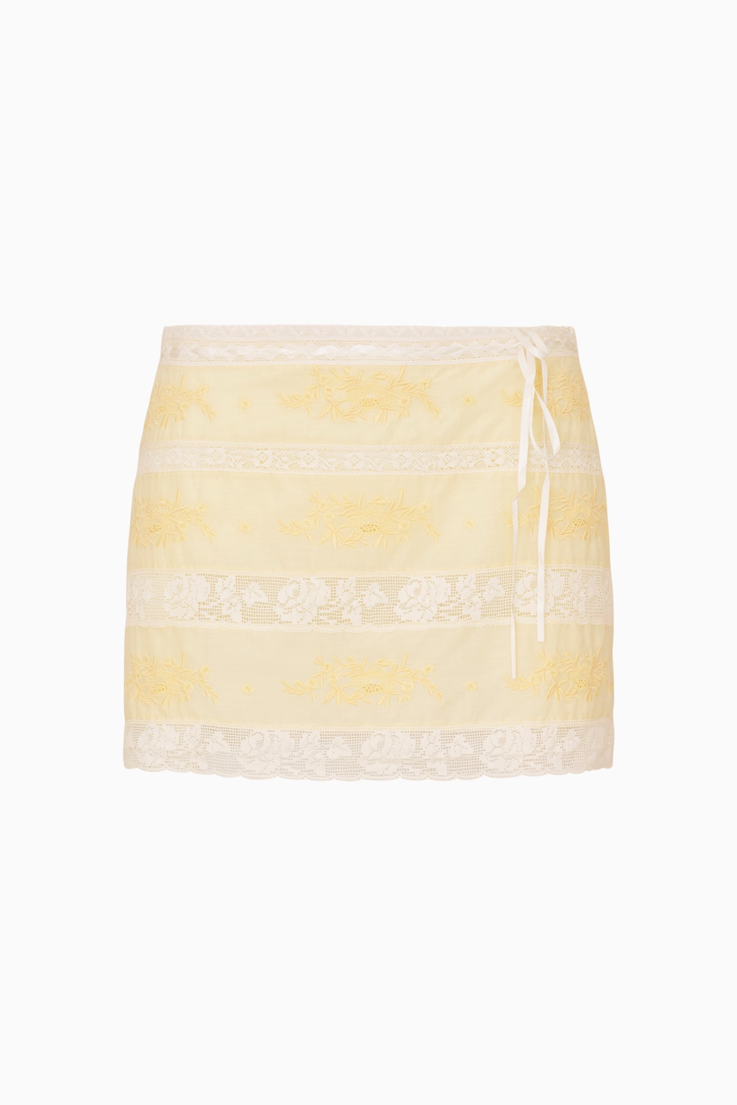 Valerian Cotton Victorian Mini Skirt
