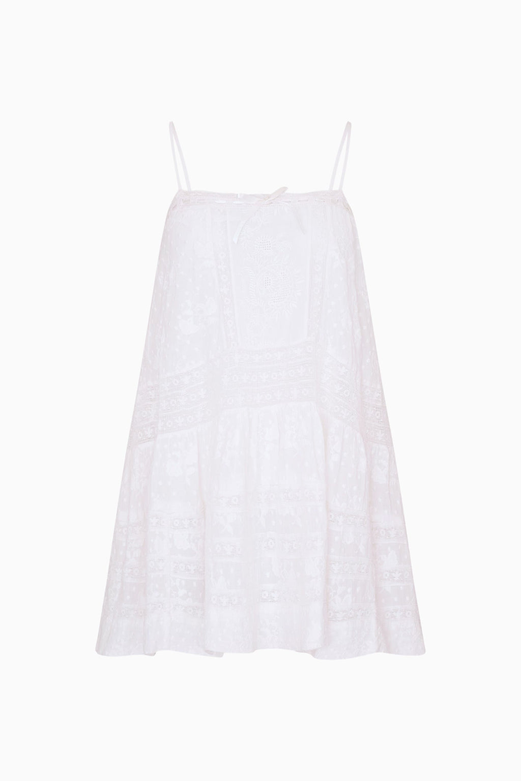 Vionett Cotton Victorian Mini Dress