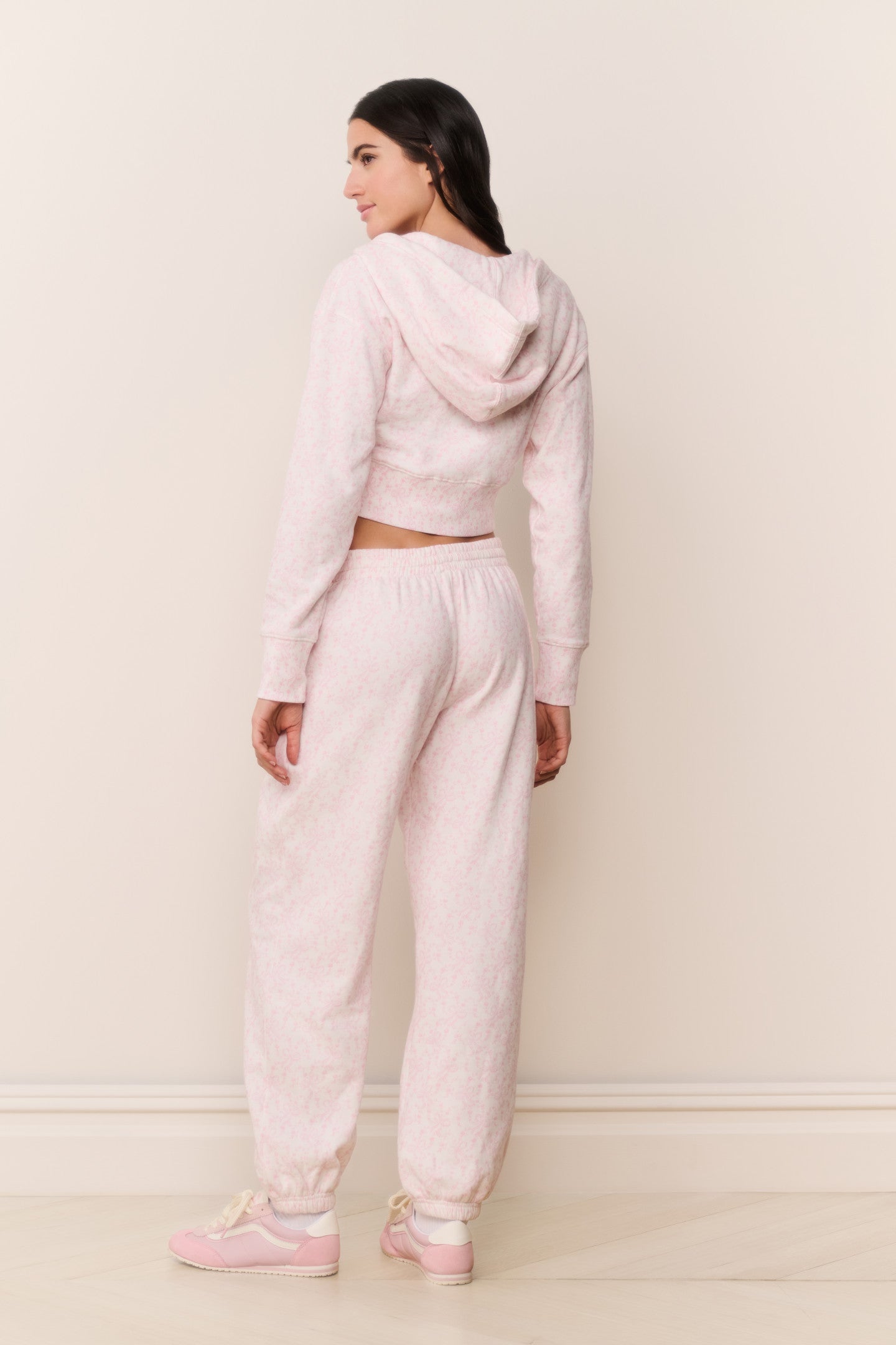 Lillia Bow Print Sweatpant