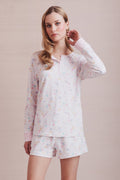 LoveShackFancy x Roller Rabbit Heart Stripe Hunter Pajama