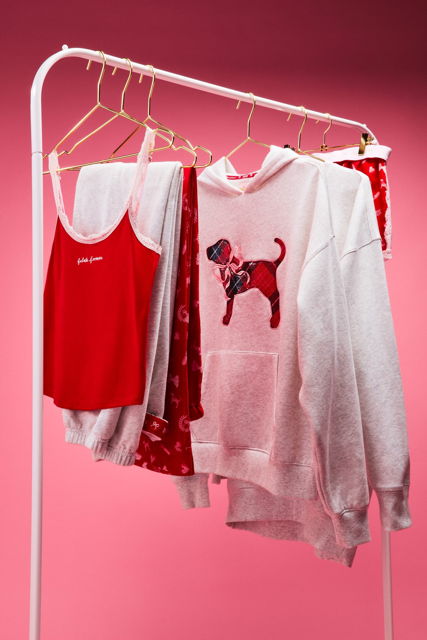 PINK x LoveShackFancy Cotton Cami