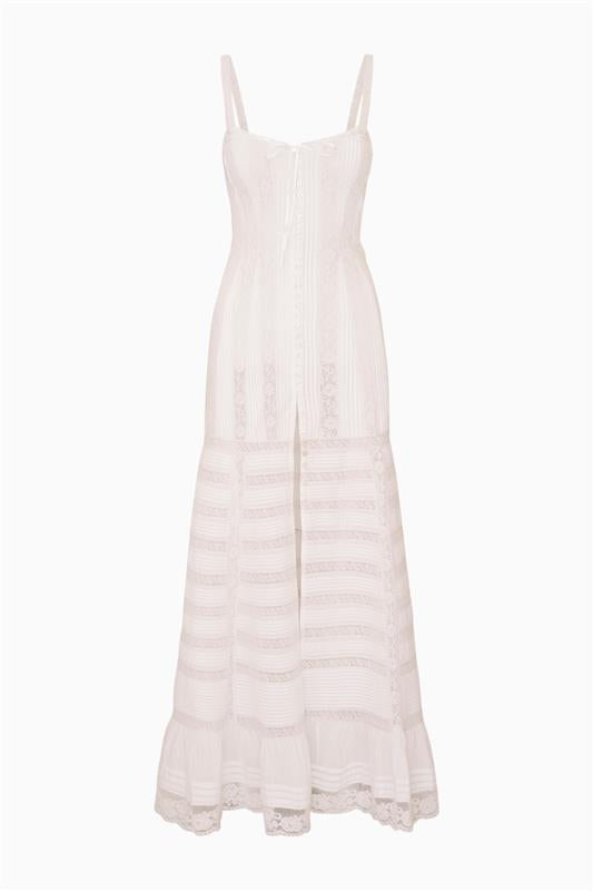 Calyx Cotton Victorian Maxi Dress
