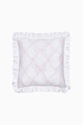 Embroidered Ruffle Euro Pillow