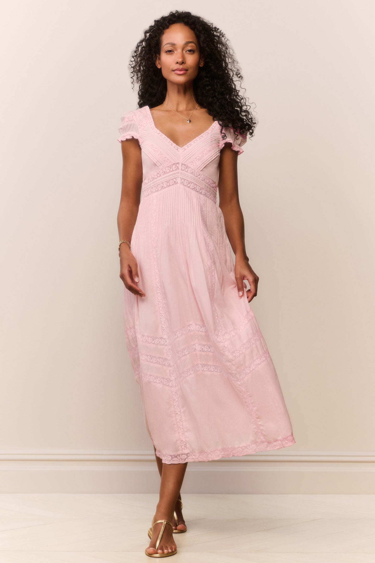 Suvi Heritage Midi Dress