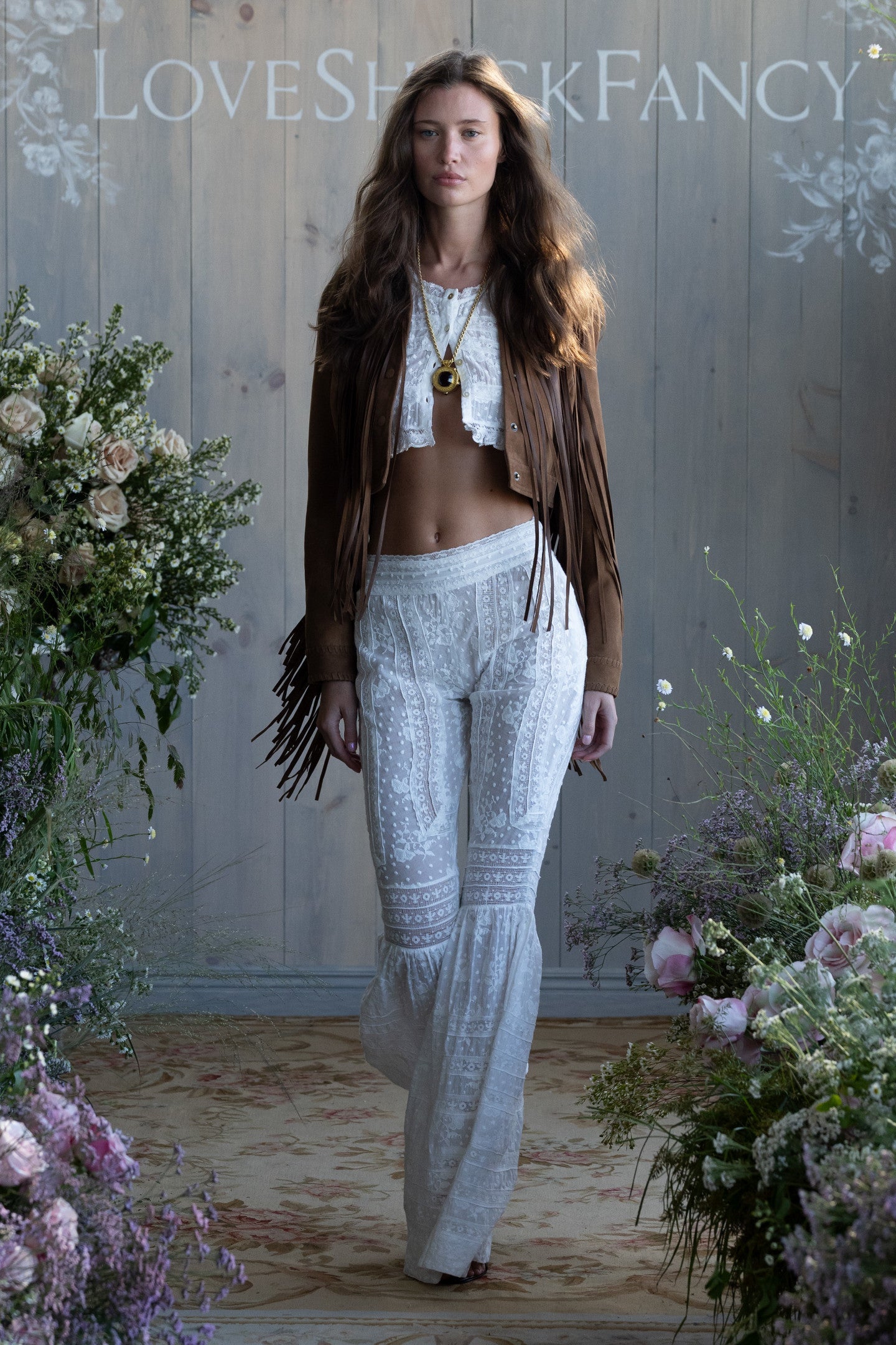 Nerissa Cotton Victorian Crop Top