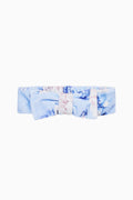 Bow Face Wash Beauty Headband - WHISPER BLUE